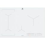 Electrolux EIL83443BW Bianco Da incasso 78 cm Piano cottura a induzione 4 Fornello(i)