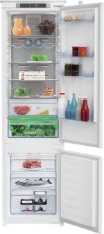 Beko BCNA306E4SN frigorifero con congelatore Da incasso 306 L E Bianco