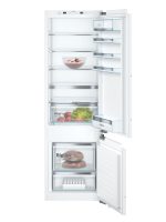 Bosch Serie 6 KIS87AFE0 frigorifero con congelatore Da incasso 272 L E Bianco