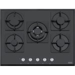 Franke 106.0490.179 Piano Cottura a Gas  70 cm FHNG 705 4G TC BK C