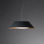 Falmec Vogue Cappa Isola 88 cm, grigio, 600 m3/h