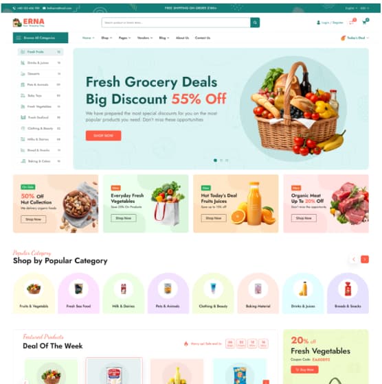 grocery shop