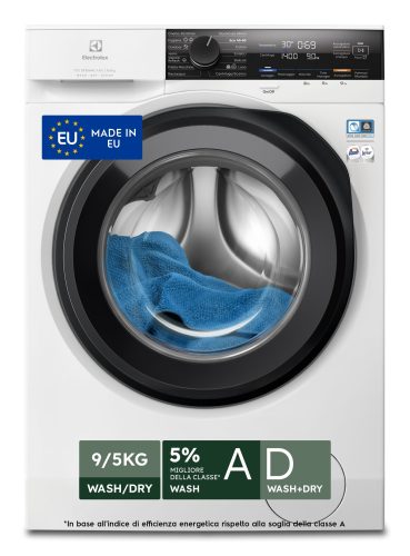 Electrolux LAVASCIUGA 9+5 KG CLASSE D/A-5% 1400 GIRI EW7W495G MADE IN ITALY
