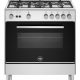 Bertazzoni La Germania Futura FTR855GXV/24 cucina Elettrico/Gas Gas Acciaio inox