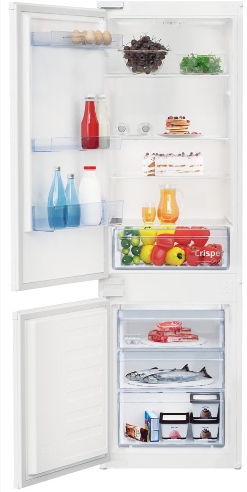 Beko BCSA285K4SNLH frigorifero con congelatore Da incasso 271 L Bianco
