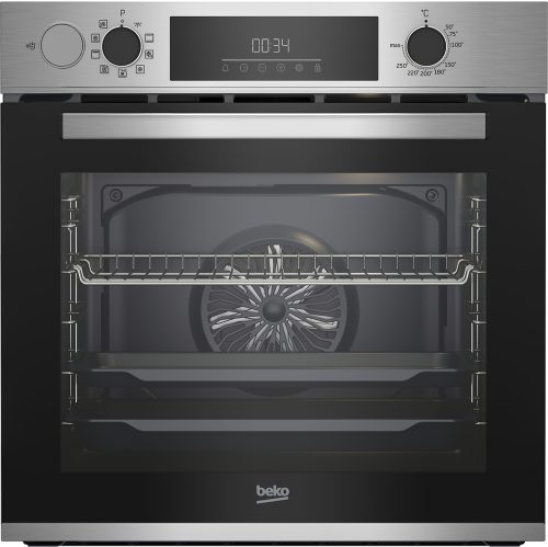 Beko BBIS12300XDE: Forno Beyond Multifunzione Assistito a Vapore SteamAssist, b300, 9 Funzioni