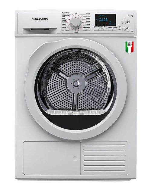 SanGiorgio SDR8P asciugatrice Libera installazione Caricamento frontale 8 kg Bianco