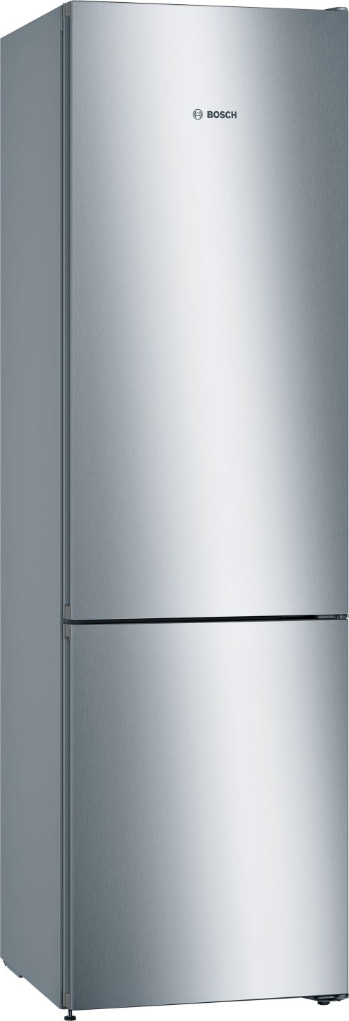 Bosch Serie 4 KGN392LDC Frigorifero Combinato da libera installazione 203 X 60 cm Metal look Classe D