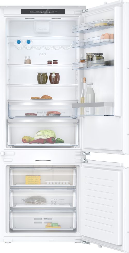 Neff KB7966DD0 frigorifero con congelatore Da incasso 381 L Bianco