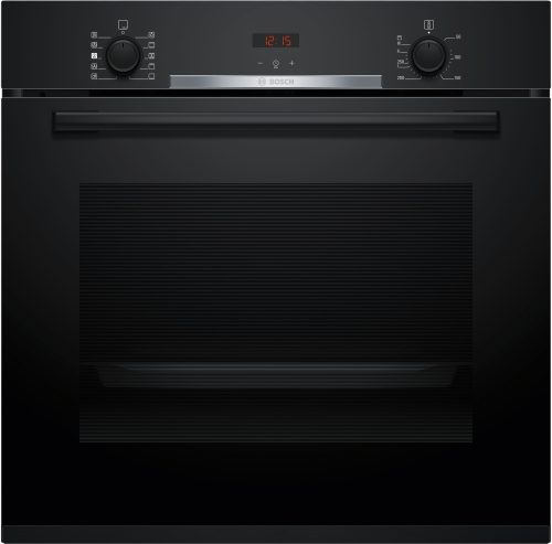 Bosch Serie 4 , Forno con vapore da incasso, 60 x 60 cm, Nero HQA334EB4