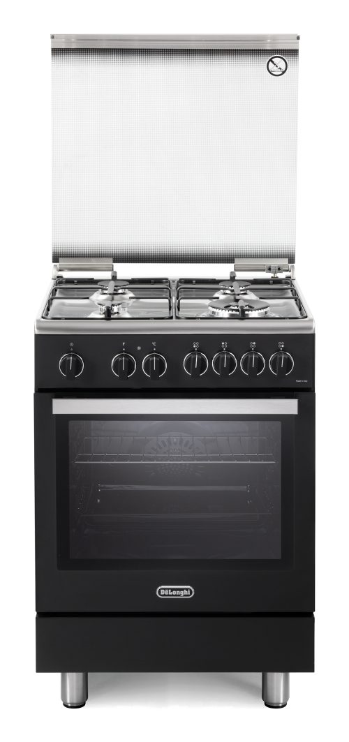 De’Longhi PEMA 64 LSG cucina Elettrico Gas Nero