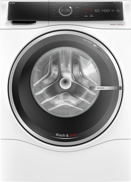 Bosch WNC254A0IT Serie 8 Lavasciuga 10.5/6 kg 1400g/min Bianco Classe D/A