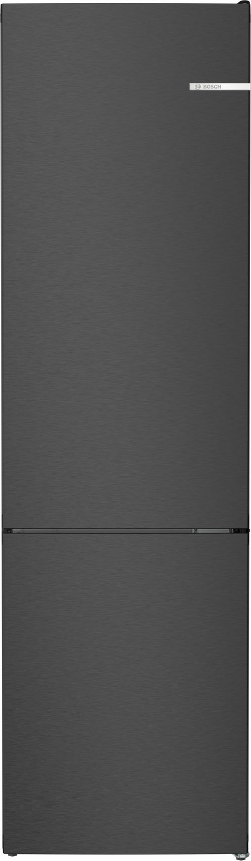 Bosch Serie 4 KGN392XCF Frigorifero Combinato da libera installazione 203 X 60 cm Acciaio anti-impronta Classe C