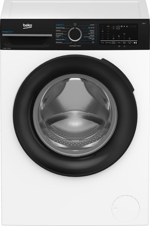 Beko b300 BMGWT41241B: Lavatrice EnergySpin 12kg, Classe A, 1400giri