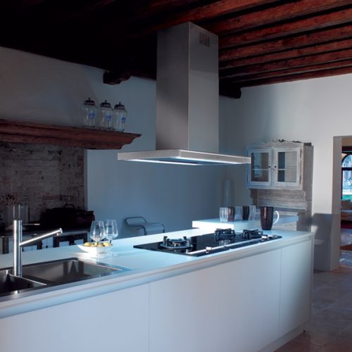 Falmec Lumina NRS Cappa aspirante a isola Acciaio inox 800 m³/h