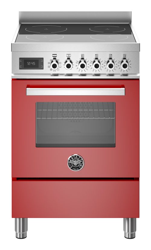 Bertazzoni PRO64I1EROT cucina Elettrico Piano cottura a induzione Rosso
