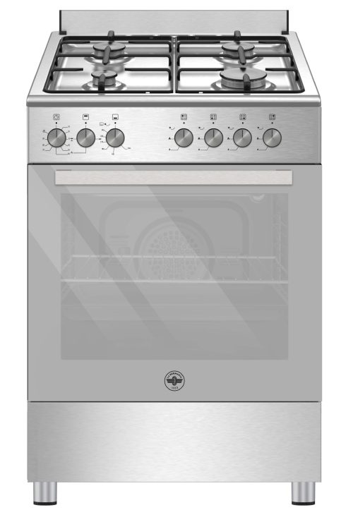 Bertazzoni La Germania SE664GX24 cucina Elettrico/Gas Gas Acciaio inox