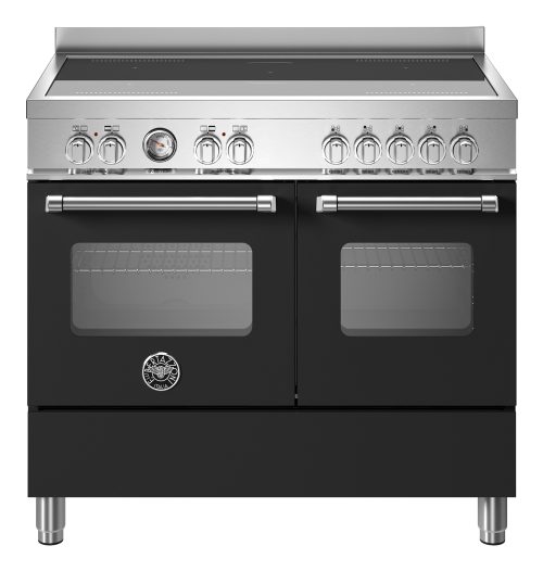 Bertazzoni MAS105I2ENET cucina Elettrico Piano cottura a induzione Nero, Acciaio inox