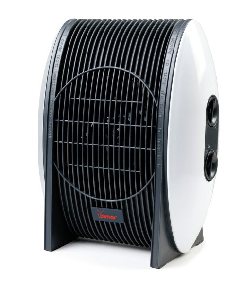 Bimar S232B.CO.EU stufetta elettrica Interno Nero, Bianco 2000 W Riscaldatore ambiente elettrico con ventilatore