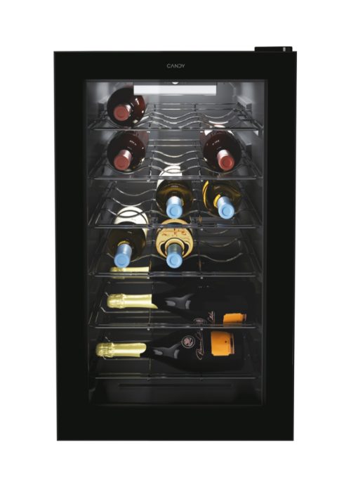 Candy CWC 021 M/NF Cantinetta vino con compressore Libera installazione Nero 21 bottiglia/bottiglie