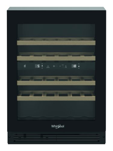 Whirlpool WHWBU60D2B Da incasso Nero 44 bottiglia/bottiglie