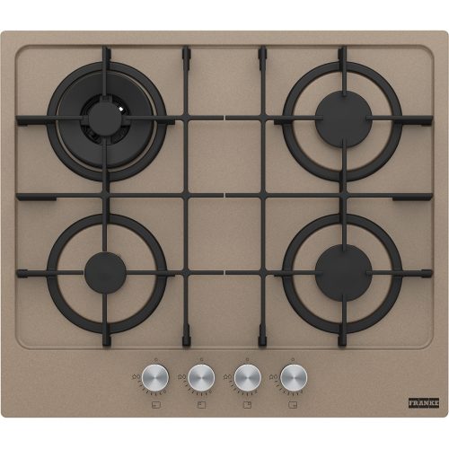 Franke FHMA 604 3G DC OY C Nero, Marrone, Acciaio inox Da incasso 59 cm Gas 4 Fornello(i)
