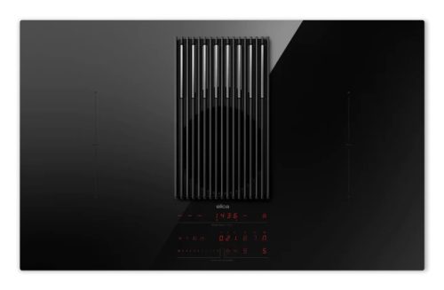 Elica NikolaTesla Libra EVO BL/A/83 Nero Da incasso 83 cm Piano cottura a induzione 4 Fornello(i) Cappa da incasso