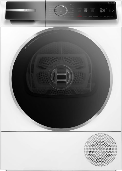 Bosch Serie 8 WQB246D0II asciugatrice Libera installazione Caricamento frontale 9 kg Bianco