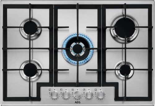 AEG HGB75420SM Piano cottura a gas Serie 6000 Slim Line 75 cm