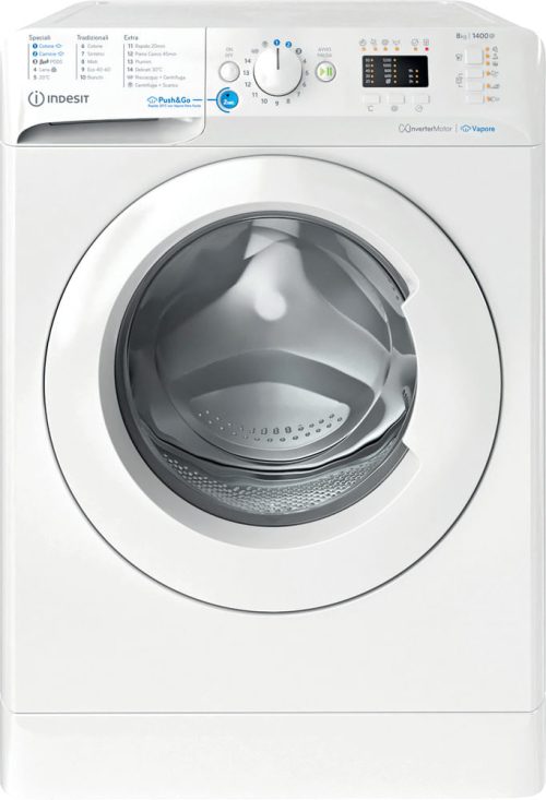Indesit Lavatrice a libera installazione BWA 81496X WV IT - BWA 81496X WV IT