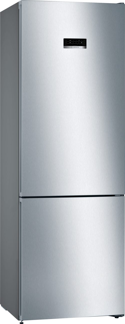 Bosch KGN493LDC Serie 4 Frigorifero Combinato da libera installazione 203 x 70 cm Metal look Classe D