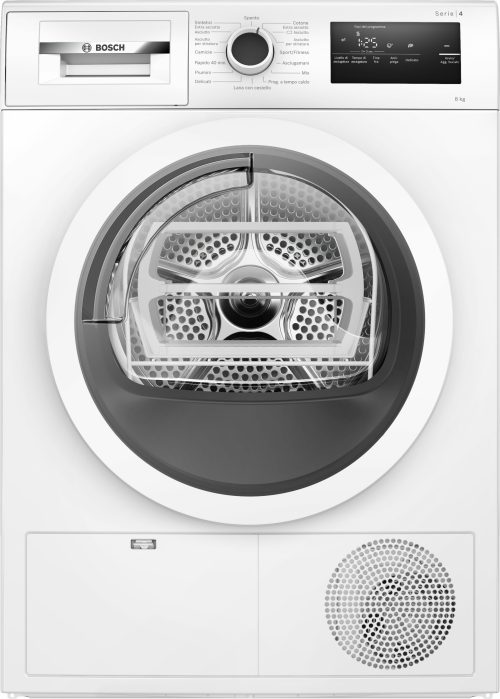 Bosch Serie 4 WTH85V18II Asciugatrice a pompa di calore 8 kg Bianco