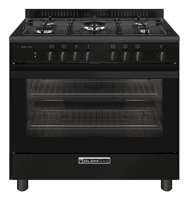 Glem Gas SA965MBK cucina Elettrico Nero