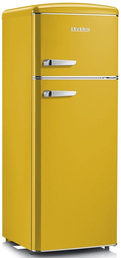 Severin RKG 8936 frigorifero con congelatore Libera installazione 206 L Giallo