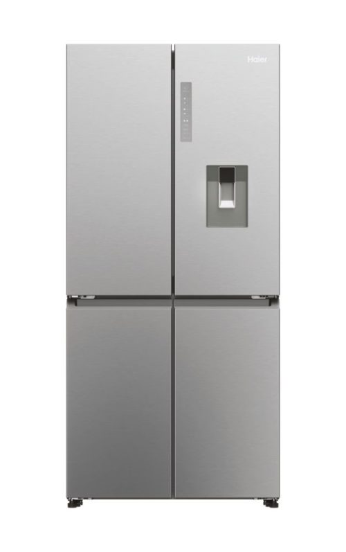 Haier HCR3818EWMM Libera installazione 463 L Platino, Acciaio inox
