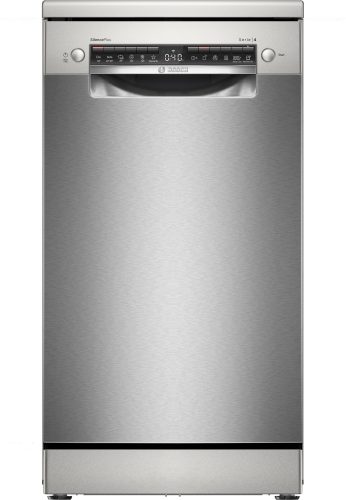Bosch Serie 4 SPS4EMI24E Lavastoviglie SLIM da libera installazione 10 coperti Acciaio spazzolato anti-impronta Classe C