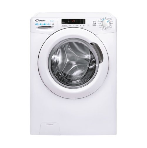 Candy Smart , Lavasciuga Slim 8+5 KG, Classe C, 1400 giri, Bianco, Vapore, Wi-Fi, CSWS4852DW3/1-11
