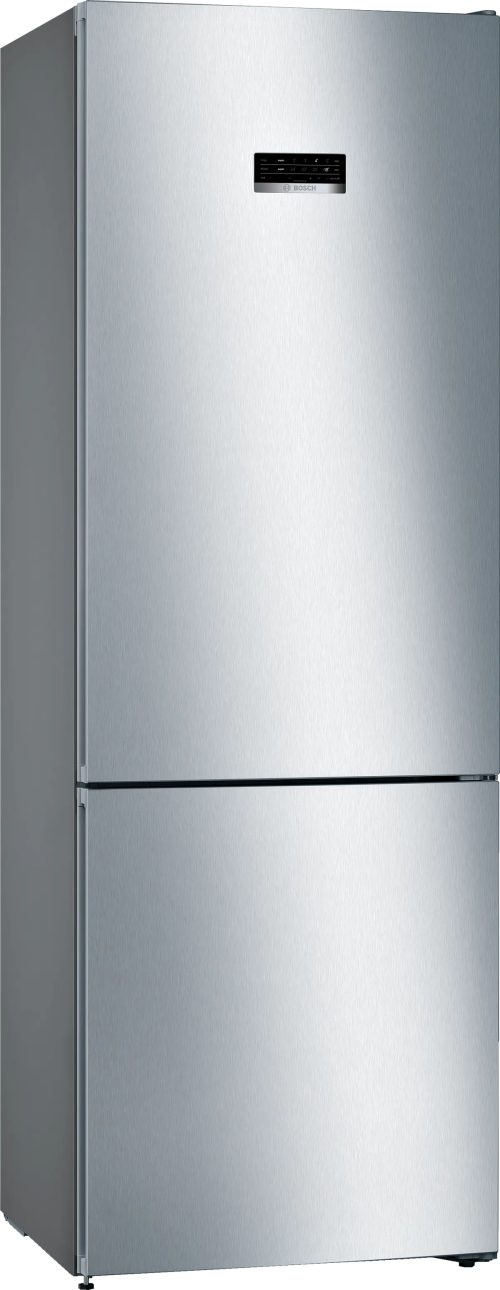 Bosch Serie 4 KGN49XIEA frigorifero con congelatore Libera installazione 438 L Acciaio inox
