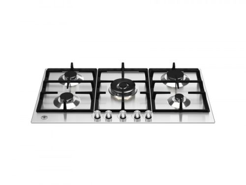 Bertazzoni La Germania P905CLAGX piano cottura Acciaio inox Da incasso 90 cm Gas 5 Fornello(i)