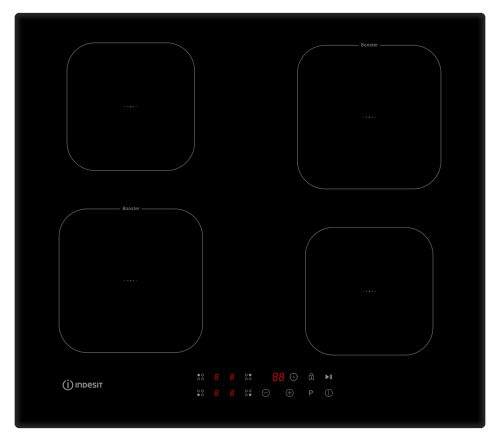 Indesit Piano cottura a induzione in vetroceramica - IS F 97Q60 NE
