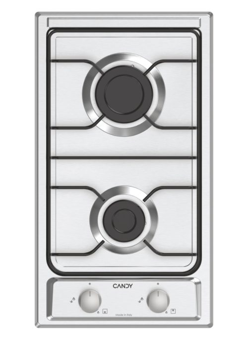 Candy Idea CHW23X Acciaio inox Da incasso 28.8 cm Gas 2 Fornello(i)