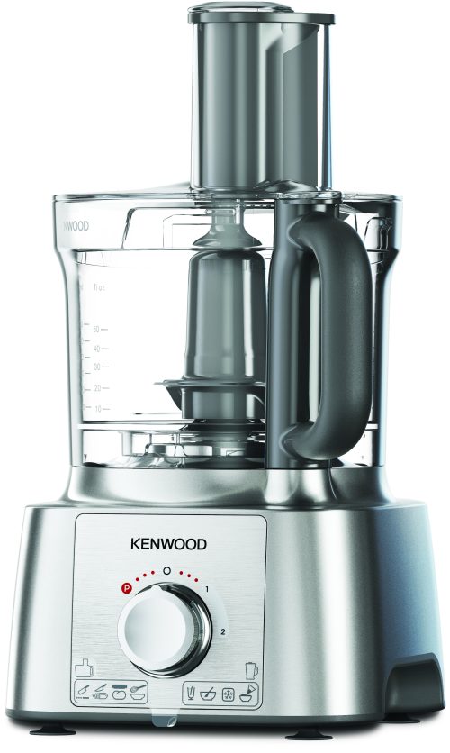 Kenwood MultiPro Express - Robot da cucina, Lama per tagliare in acciaio inox, 3L, 1000W, Silver (FDP65.590SI)