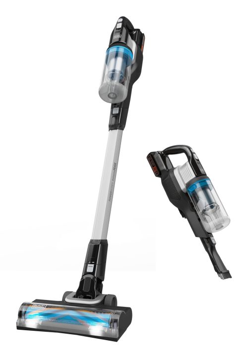 Black & Decker Black & Decker BHFEB520D1 scopa elettrica Aspirapolvere a bastone 2 in 1 Batteria Secco Senza sacchetto Nero, Trasparente, Bianco 2 Ah