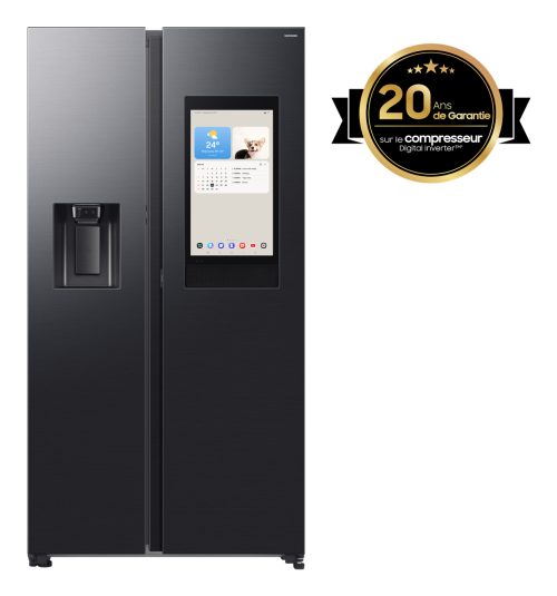 Samsung Series 9 Frigorifero Side By Side Family Hub 614L RS90F66BEFEF