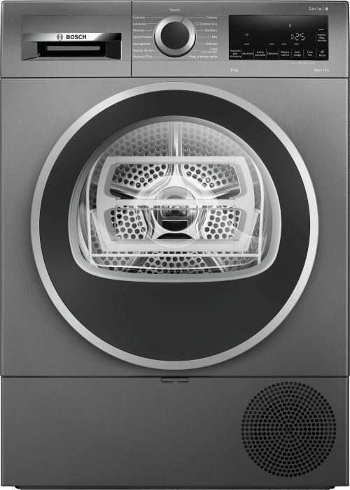 Bosch WQG233DRIT Serie 6 Asciugatrice a pompa di calore 8 kg Antracite
