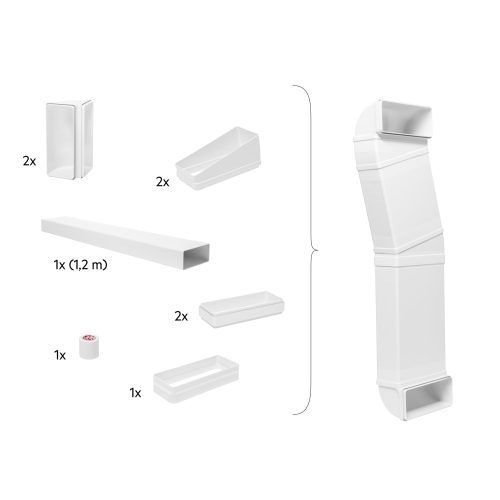 Electrolux M2CKCF01C Tubo per installazione cappa