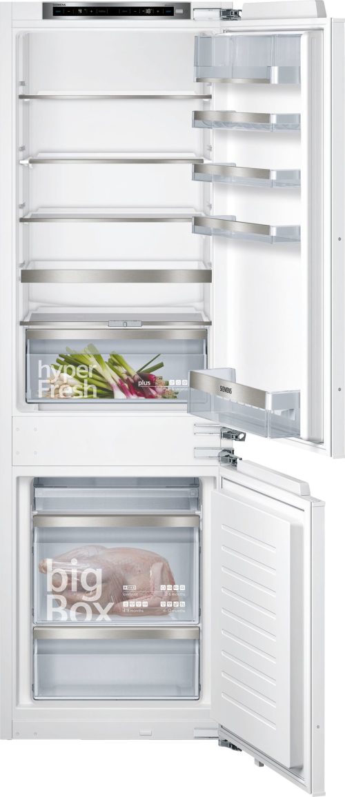 Siemens iQ500 KI86SADE0 frigorifero con congelatore Da incasso 266 L Bianco