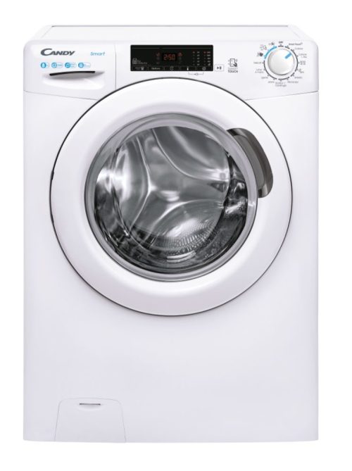 Candy Smart , Lavatrice Carica Frontale 8 KG, Classe D, 1200 giri, Bianco, Vapore, Wi-Fi, CSS128TE-11