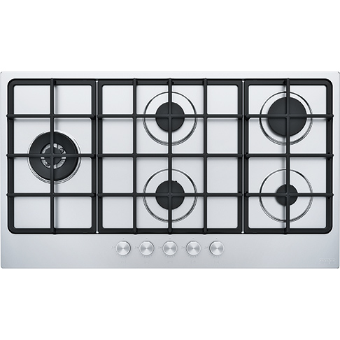 Franke Smart FHSM Acciaio inox Da incasso 88 cm Gas 5 Fornello(i)