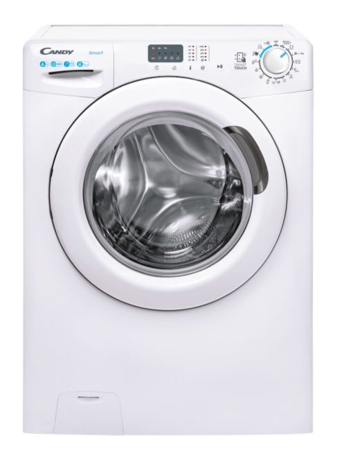 Candy Smart , Lavatrice Slim 6 KG, Classe D, 1000 giri, Bianco, Wi-Fi, CS4 1061DE/1-S